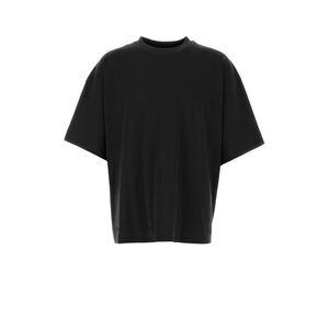 Dries Van Noten Men Black Cotton Heno Oversize T-Shirt